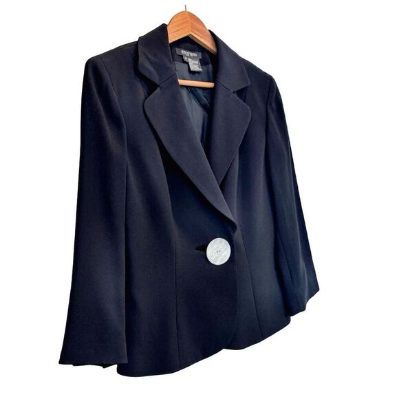 Etcetera Women's Black Blazer Jacket Size 4 - Picture 5 of 10